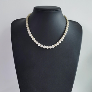 RB <b>Gems</b> Custom 925 Sterling Silver 14K Gold VVS Diamond Gemstone Fine Charm <b>Bracelet</b> Stylish Romantic STAR Iced Cuban Link Chain - Product Image 3