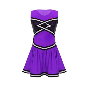 Tenue de match professionnelle Solid Trader, haute élasticité, style moderne, tissu durable, finition élégante, uniforme de cheerleading - Product Image 1