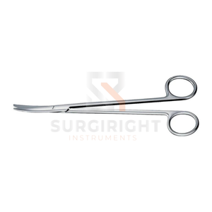 Tijeras Lillie de 8 Pulgadas Curvas para Disección de la Fosa Amigdalina, Instrumento Quirúrgico para Procedimientos ORL por SurgiRight - Product Image 4