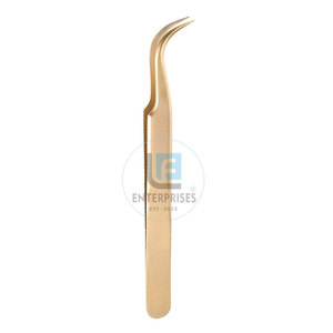 Pinces à cils antidérapantes en acier inoxydable, réutilisables et durables, de haute qualité, fabriquées au Pakistan - Product Image 3