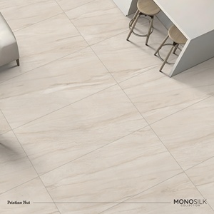 Carreaux de porcelaine légère premium 600x1200mm, effet marbre poli et glacé mat, carreaux vitrifiés pour salon moderne - Product Image 3