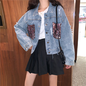 Sustainable Women Denim <b>Jacket</b> Organic Cotton Eco Friendly Jean Coat Manufacturer - Product Image 3