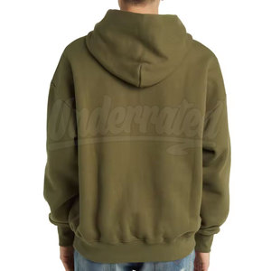 Sweat-shirts à capuche amples pour hommes, coupe oversize, en coton épais, vêtements décontractés de style urbain, design personnalisé, fournisseur pour commandes en gros - Product Image 3