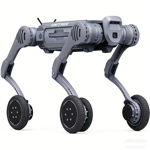 Robot quadrupède tout-terrain Unitree B2-W, capable de grimper en pente à 45 degrés et de franchir des obstacles de 40 cm, avec processeur Intel I7 Jetson Orin NX pour la recherche - Product Image 2