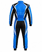 Traje de Carreras de Karts Personalizado, Transpirable, Uniforme de Carreras de Motorsport, Ligero, Protector, 100% Poliéster Resistente a la Decoloración