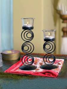 Handcrafted Set Of 3 Metal <b>Black</b> <b>Candle</b> <b>Holder</b> Tabletop For Home Decorative Christmas Wedding Decoration <b>Candle</b> <b>Holder</b> - Product Image 4