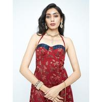 Robe longue décontractée pour femme, 100% Coton, ODM, color block naturel, respirante, écologique, jupe évasée, pour les vacances, haute qualité