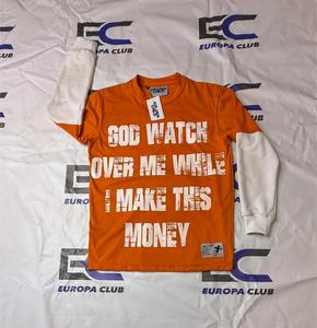 เสื้อยืดแขนยาวคอกลมผู้ชายลดราคาพิเศษ สกรีนลายตามสั่ง ผ้าฝ้ายถัก 100% - Product Image 1