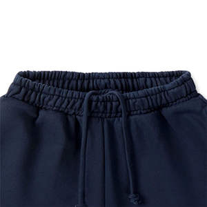 <b>Men's</b> Custom Cotton Pants Garment Dyed <b>Trousers</b> With <b>Wide</b> <b>Leg</b> Fit Washed Texture And Minimal Streetwear Brand Details - Product Image 4