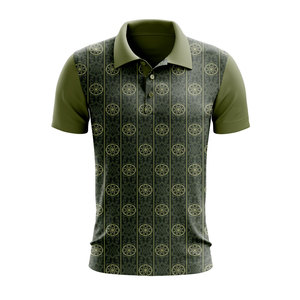 Camiseta Polo de Golf de Diseño OEM, de Alto Rendimiento, Lujosa y de Alta Calidad, con Sublimación Completa, para Hombre - Product Image 5