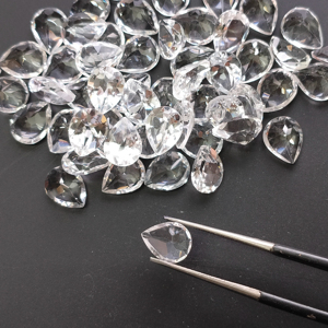 Natural White Topaz 9x7MM Pear Cut Best Quality Calibrated Loose Gemstone For Designer Jewelry Making - Product Image 4