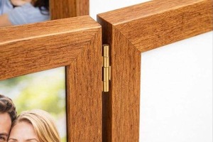Cadre photo en bois de qualité supérieure, fait main, décoratif, pour afficher des photos de mariage, de famille et pour offrir en cadeau, en vente - Product Image 6