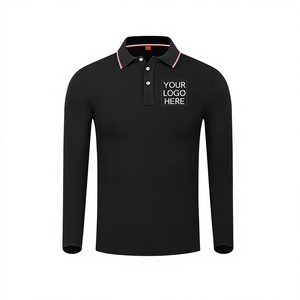 Men's Red Long Sleeve for Shirt Polyester/Cotton Knitted Breathable Front Custom Logo Print Smart Casual - Product Image 5