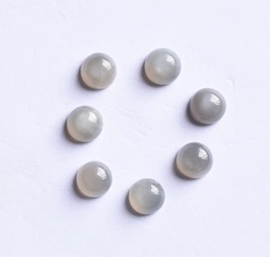Certified Loose Gray Moonstone Cabochons Quality Natural <b>Opal</b> <b>Fire</b> Gemstones <b>Necklace</b> Jewelry Making Rose Gemstone mm Sizes - Product Image 3