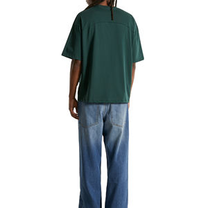 เสื้อยืดโอเวอร์ไซส์วินเทจสำหรับผู้ชาย พรีเมียม ล้างสีแบบแอซิดวอช ไซส์พลัส พร้อมลายกราฟิกแบบสั่งทำพิเศษ พิมพ์ลายด้วยเทคนิค DTG เสื้อผ้าสตรีทแวร์แบบเรียบ - Product Image 3