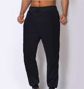 Pantalon de survêtement décontracté pour homme, tissu doux, sensation confortable, coupe décontractée, idéal pour la maison, la salle de sport, l'entraînement, les voyages et le quotidien. - Product Image 4