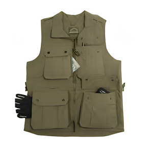 Gilet de photographie d'été multi-poches pour photographe, léger, respirant, séchage rapide, résistant à l'eau, pour appareil photo et objectifs - Product Image 1