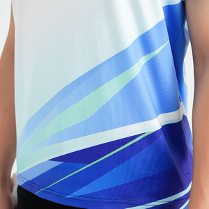 Unisex Mesh Collar Printed Polyester Sports Jerseys Heat Transfer Printed Customizable Outdoor Teamwear Training Outfit - Product Image 5