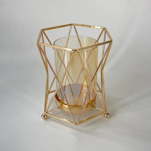 Modern Stainless Steel Candelabra Three Arm Candle <b>Holder</b> Home Decoration Elegant Minimalist Design - Product Image 5