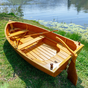 Bote de remos de madera artesanal con forma de oso pequeño para recreación en lagos y ríos - Contacto al por mayor - Product Image 1