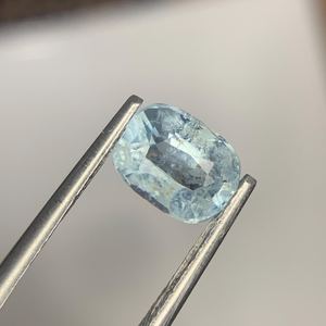 Piedra Preciosa de Aguamarina Azul Cielo Natural, Facetada, Suelta, para Joyería - Product Image 5