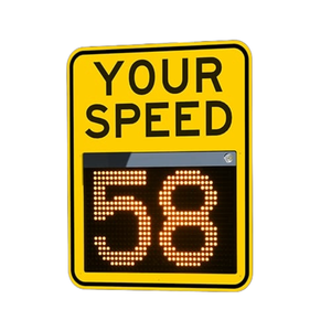 Heavy Duty Solar <b>Driver</b> Feedback <b>Sign</b> for Highway Speed Monitoring - Product Image 3