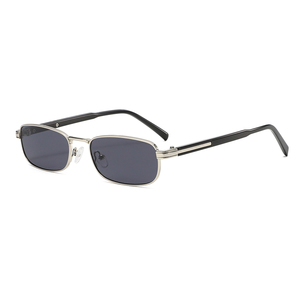 RTS 2026 Trending Fashion <b>Small</b> Square Metal <b>Frame</b> Men Womens UV Protection <b>Sunglasses</b> for Outdoor Activities - Product Image 4