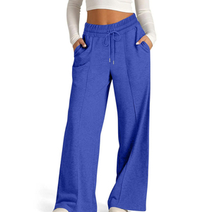 Proveedor al por mayor de pantalones deportivos de algodón para mujer |   Fabricante de pantalones deportivos con bolsillos con cremallera para mujer |   pantalones deportivos personalizados para mujer - Product Image 1
