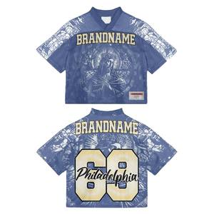 Venta al por Mayor de Fábrica, Jersey Deportivo de Malla de Poliéster con Logotipo Personalizado, para Fútbol, Baloncesto, Impresión por Sublimación - Product Image 4