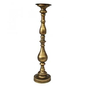Grand chandelier en métal, support décoratif pour bougies en aluminium moulé, pour bougies piliers - Product Image 1