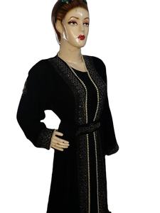 2022 caftan musulman traditionnel marocain pour adultes perles de pierre de travail manuel magnifiquement colorées nouveau Design accessoires de robe - Product Image 6