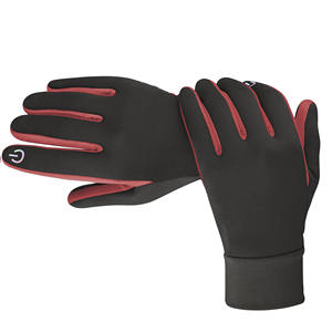 Gants de cyclisme pour homme, entièrement en tissu Spandex, avec fibres de cuivre et silicone, résistants au froid, au vent et aux chocs, compatibles avec les écrans tactiles. - Product Image 3