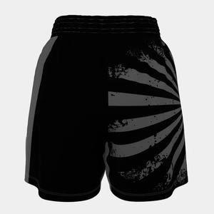 Shorts de Compresión para MMA Sin Gi, Pantalones Cortos de Grappling con Logotipo Frontal, 100% Poliéster, Duraderos, Venta al Por Mayor - Product Image 3