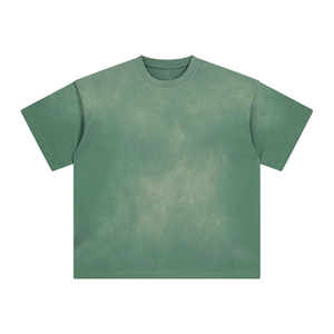 Custom Oversized Vintage T-Shirt for Men Loose <b>Drop</b> Shoulder Design Acid Washed Style Heavy Weight Cotton Printed for Winter - Product Image 4