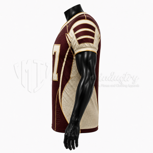 Jersey de Fútbol Americano Sublimado, Uniforme de Equipo Personalizado, Ropa Deportiva Transpirable, Proveedor OEM - Product Image 4