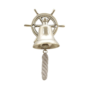 กระดิ่งเรือทองเหลืองแท้เคลือบผงคุณภาพสูง สำหรับตกแต่งภายนอก ตกแต่งภายใน และเป็นของขวัญ - Product Image 5