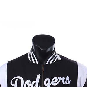 Vestes de baseball varsity pour hommes à manches longues, impression personnalisée, 100 % laine, avec patchs en chenille utilisés comme doublure intérieure. - Product Image 4