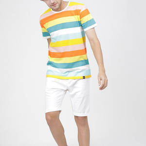 เสื้อยืดผู้ชายไซส์ใหญ่ ราคาถูก ขายดี สีพื้น คุณภาพสูง รับสกรีนโลโก้ตามสั่ง MOQ ต่ำ - Product Image 5