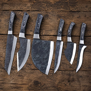 Coffret de couteaux de cuisine LEGACY BLADES en acier à haute teneur en carbone, couteaux tranchants faits à la main pour légumes, viande et fruits, fabricant - Product Image 1