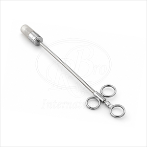 Pistola aplicadora de bolus de acero inoxidable con cabezal transparente para cabras, ovejas y ganado, tamaño de copa 22x80mm, L 18 pulgadas, aplicador de bolus, empujador de píldoras - Product Image 1