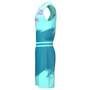 Uniforme de Baloncesto Masculino de Alta Calidad, Uniforme de Baloncesto Masculino Cómodo y Económico con Logotipo/Diseño Personalizado - Product Image 2