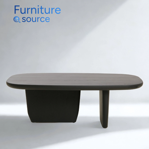 Table basse moderne haut de gamme en bois massif pour salons, style minimaliste, fabrication sur mesure OEM ODM en usine au Vietnam - Product Image 1