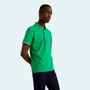 Chemises Polo à Manches Courtes pour Hommes en Tissu Tricoté 100% Coton, Vente en Gros, Dernier Design, Couleur Unie, Chemises Polo de Golf, Chemises Polo de Tennis pour Hommes - Product Image 5