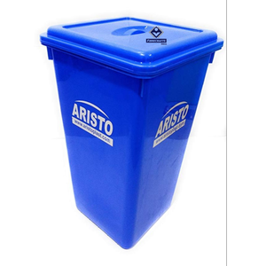 Contenedor de Basura Rectangular de Plástico para Exteriores 2026 con Tapa y Ruedas, Color Verde, para Reciclaje y Gestión de Residuos - Product Image 4