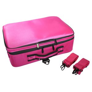 Borsa da Viaggio per Trucco Multistrato Premium Taglia L con Tracolla - Product Image 3