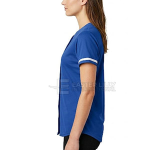 Camiseta Deportiva de Softbol para Mujer, 100% Poliéster, Transpirable, de Secado Rápido, Ligera, Personalizable con Nombre, Número y Logotipo del Equipo - Product Image 5