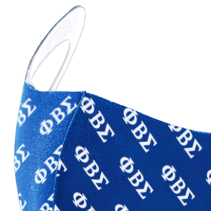 หน้ากาก 3D ระบายอากาศได้ดี สีน้ำเงินรอยัล ยี่ห้อ Phi Beta Sigma น้ำหนักเบา ใช้ซ้ำได้ เหมาะสำหรับฤดูร้อน - Product Image 6