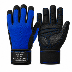 Guantes Deportivos de Dedo Completo, Transpirables, Elásticos, con Soporte para Gimnasio, Fitness, Levantamiento de Pesas y Entrenamiento. - Product Image 1
