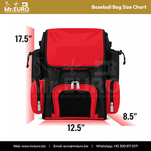 Sac de sport multi-compartiments en polyester personnalisable Mr. Euro Baseball Life pour les matchs de baseball et de softball - Product Image 5