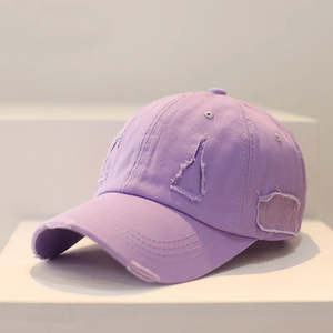หมวกเบสบอล ผู้หญิง ผู้ชาย แบบเรียบ ผ้าฝ้ายและผ้ายีนส์ ป้องกันรังสียูวี 50+ เหมาะสำหรับวิ่งและตีกอล์ฟ - Product Image 2